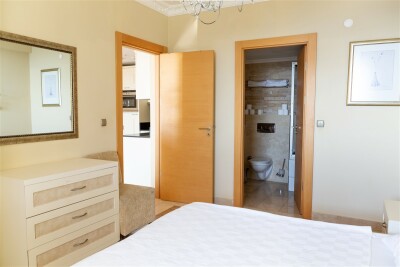 Goldcity'de Rezidans 1+1 - Alanya, Deniz Manzaralı