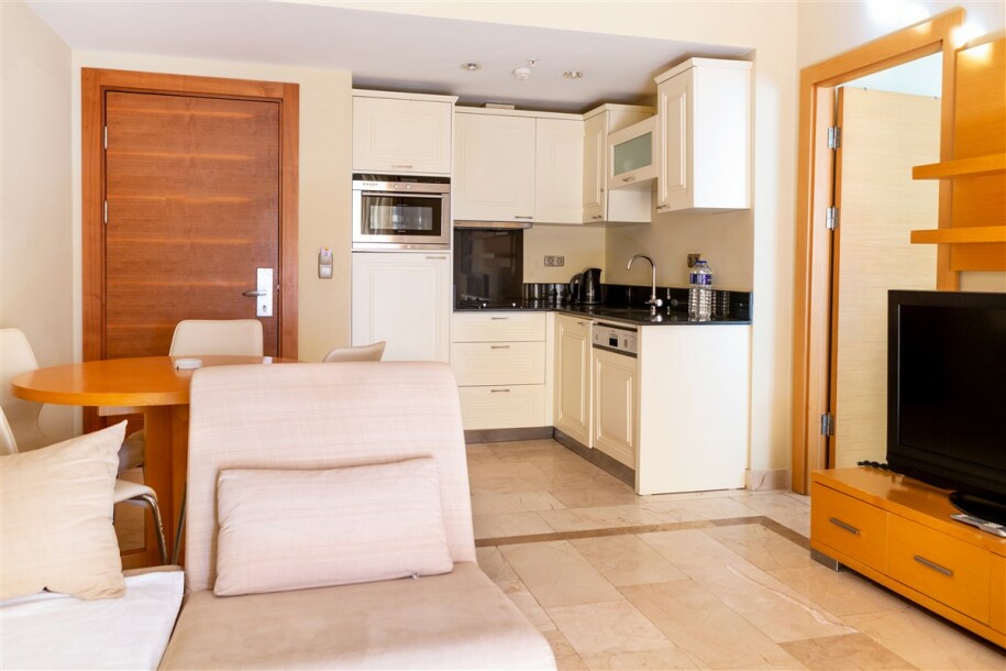 Goldcity'de Rezidans 1+1 - Alanya, Deniz Manzaralı-3