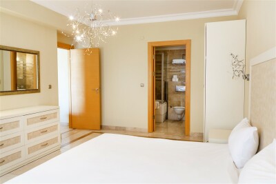 Goldcity'de 2+1 Rezidans, Alanya Kale ve Deniz Manzaralı-7