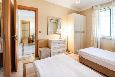 Goldcity'de 2+1 Rezidans, Alanya Kale ve Deniz Manzaralı-11