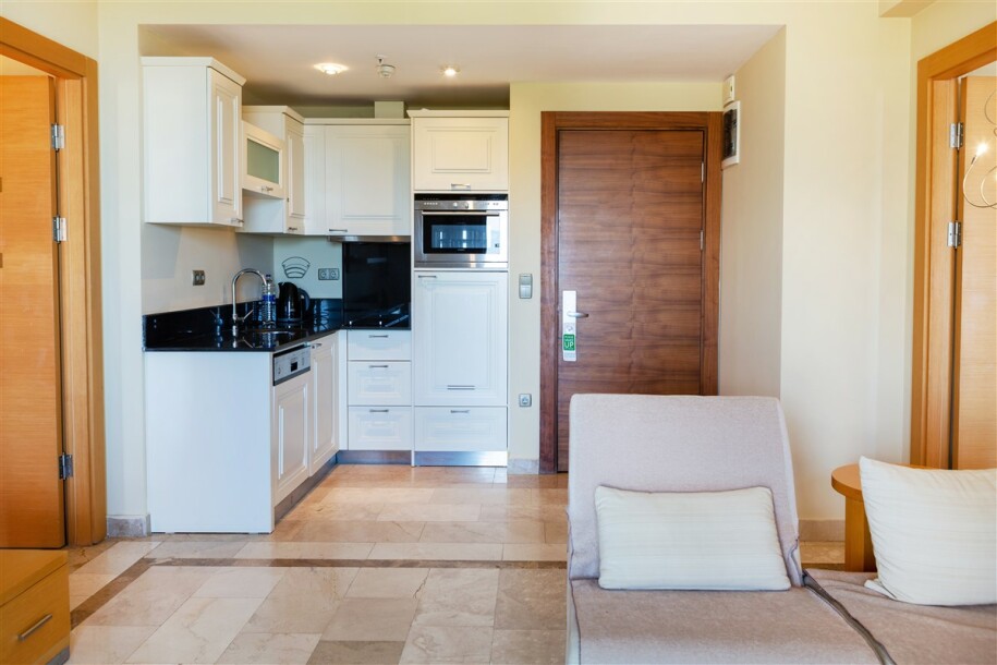 Goldcity'de 2+1 Rezidans, Alanya Kale ve Deniz Manzaralı-6