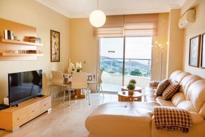 Резеденция в ГолдСити 2+1 ,  с видом на  море и Олимпийский бассейн-8