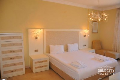 واحد ۳ خوابه با ۲ سرویس بهداشتی، در گلدسیتی با منظره قلعه آلانیا و دریا-6