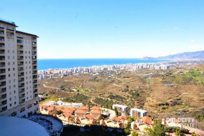 Goldcity Residence 3+1, 2 Bathroom, 137 m², Alanya and  Sea View