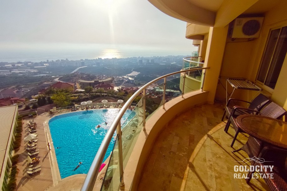 Goldcity Residence 1+1, 1 Bathroom, Alanya, Sea view-1