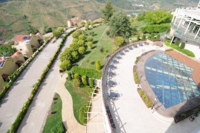 واحد مسکونی ۳ خوابه در گلدسیتی، ۲ سرویس بهداشتی، منظره قلعه آلانیا، دریا و کوه‌های توروس