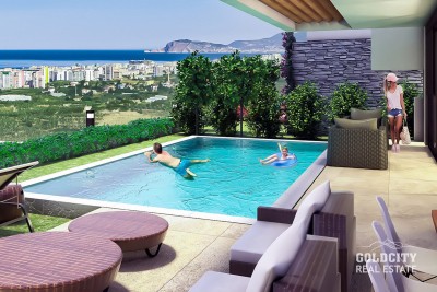 Infinity Villa 3+1, 2 bathroom, duplex, 210 m²